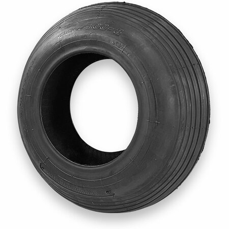 Rubbermaster 4.80/4.00-8 Rib 4 Ply Tubeless Low Speed Tire 450240